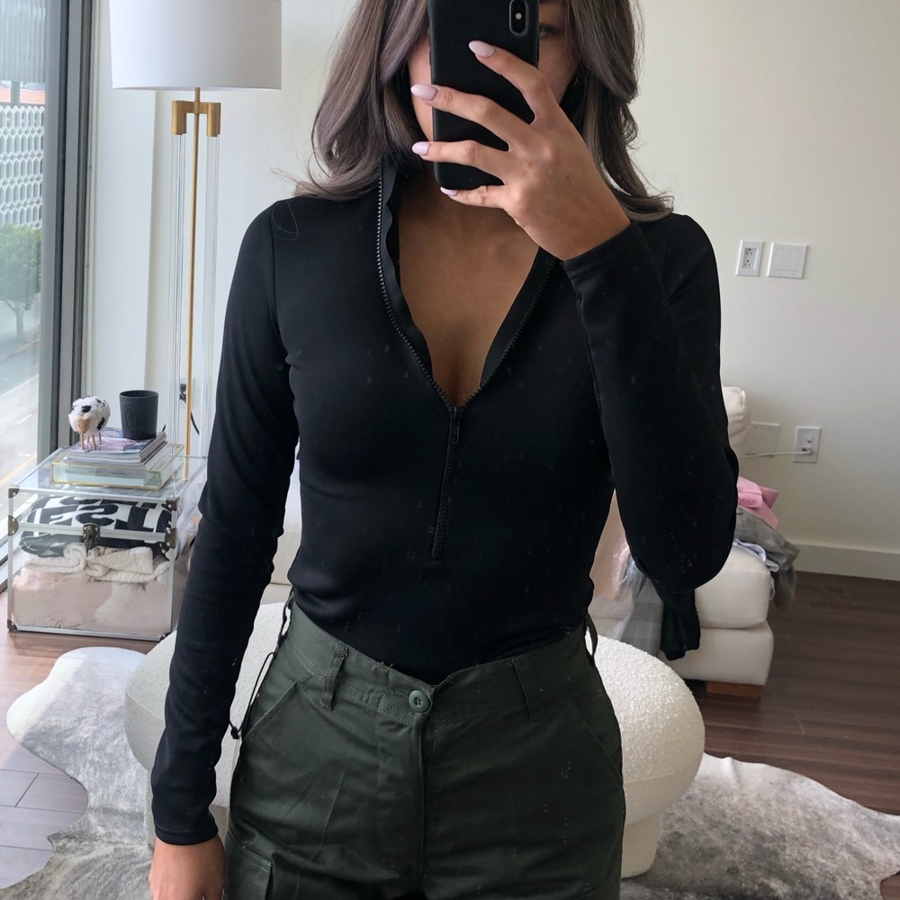 Zip Up Bodysuit | Size 2 | NWT